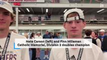 Catholic Memorial's Nate Carson, Finn Milleman proved to be ideal pair at WIAA tennis