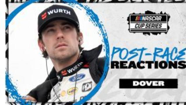 ‘Worn out’ Ryan Blaney recaps ‘blue-collar’ day at Dover