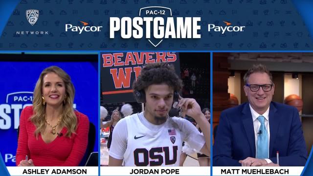 OSU’s Jordan Pope joins Pac-12 Networks after a career night from beyond-the-arc vs. Colorado