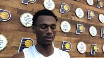 Michigan State guard Tyson Walker discusses his workout with the Pacers