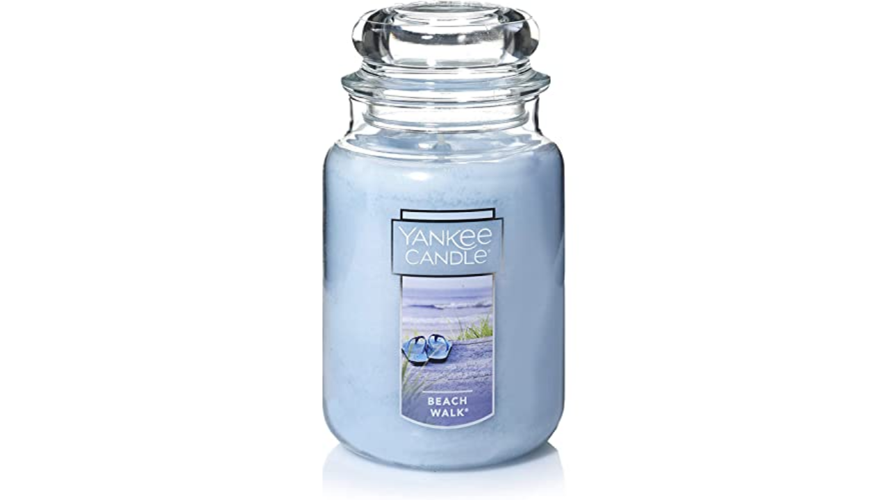 A bunch of Yankee Candles that smell like summer are on sale for Prime Day