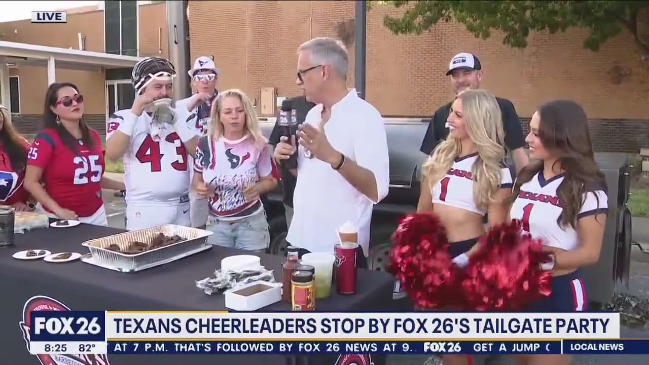 Texans tailgate party