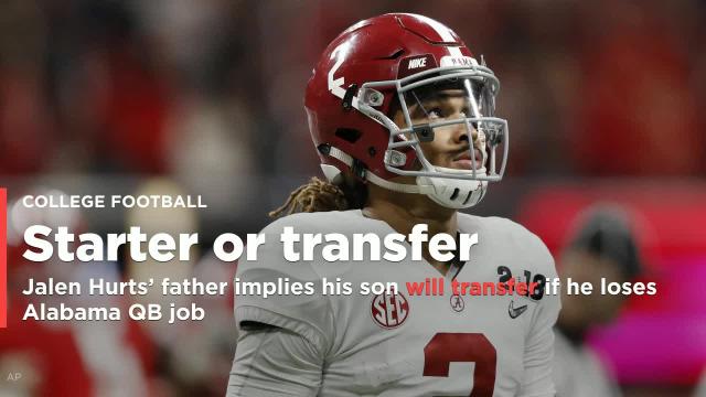 Alabama quarterback Jalen Hurts learned from his father - The