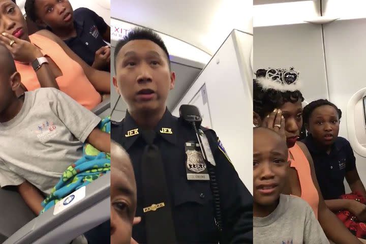 Family gets kicked off of a JetBlue flight for a birthday cake