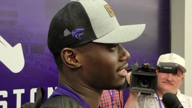 Kansas State linebacker Khalid Duke