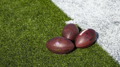 Getty Images - ORCHARD PARK, NY - OCTOBER 20:  Detail view of NFL footballs on the sideline before the game between the Buffalo Bills and the Miami Dolphins at New Era Field on October 20, 2019 in Orchard Park, New York. Buffalo defeats Miami 31-21.  (Photo by Brett Carlsen/Getty Images)