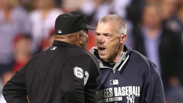 Joe Girardi blames umps for ugly Yankees-Tigers brawl