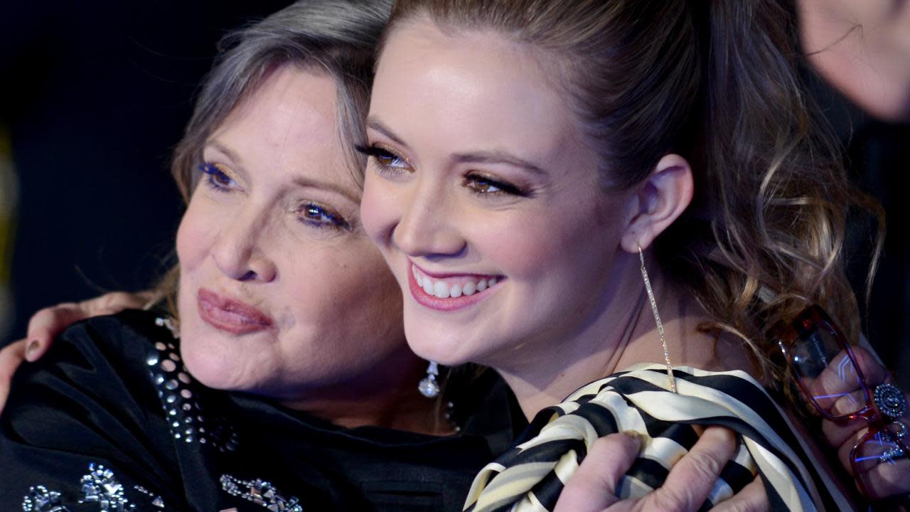 Carrie Fisher's daughter Billie Lourd and boyfriend Taylor ...