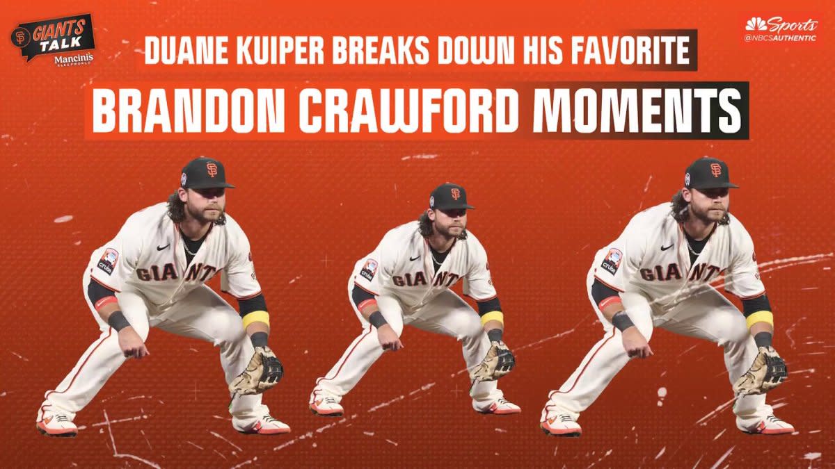 Duane Kuiper immortalizes Brandon Crawford as a 'Forever Giant