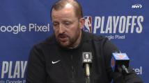 Tom Thibodeau talks strength of Knicks bench in Game 1 win vs 76ers