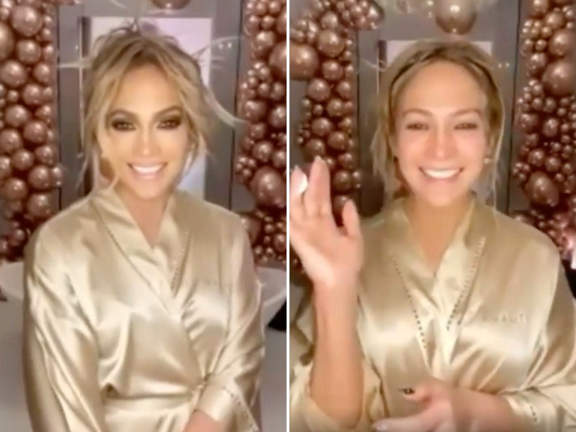 Jennifer Lopez went makeup-free in a video and said her skin-care ...