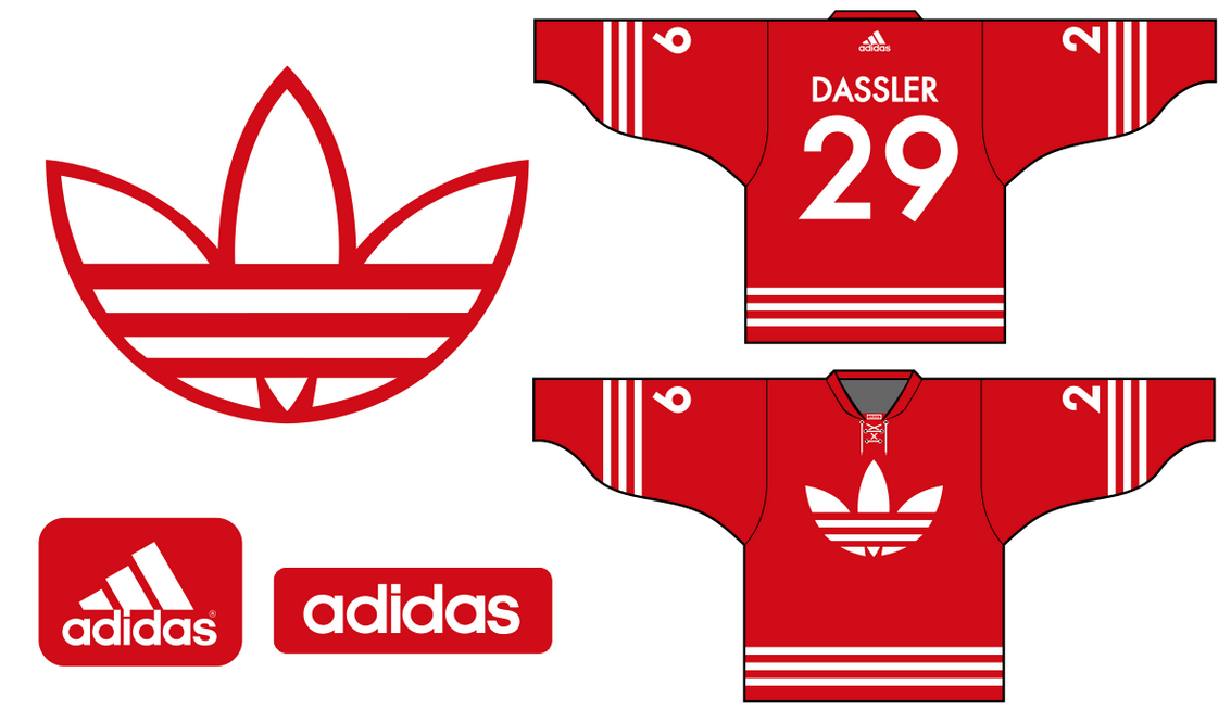 adidas nhl jersey contract
