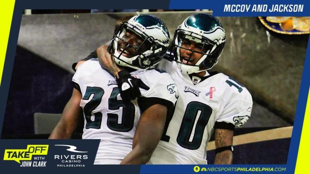 LeSean McCoy laughs about ‘training' with DeSean Jackson after being drafted by the Eagles