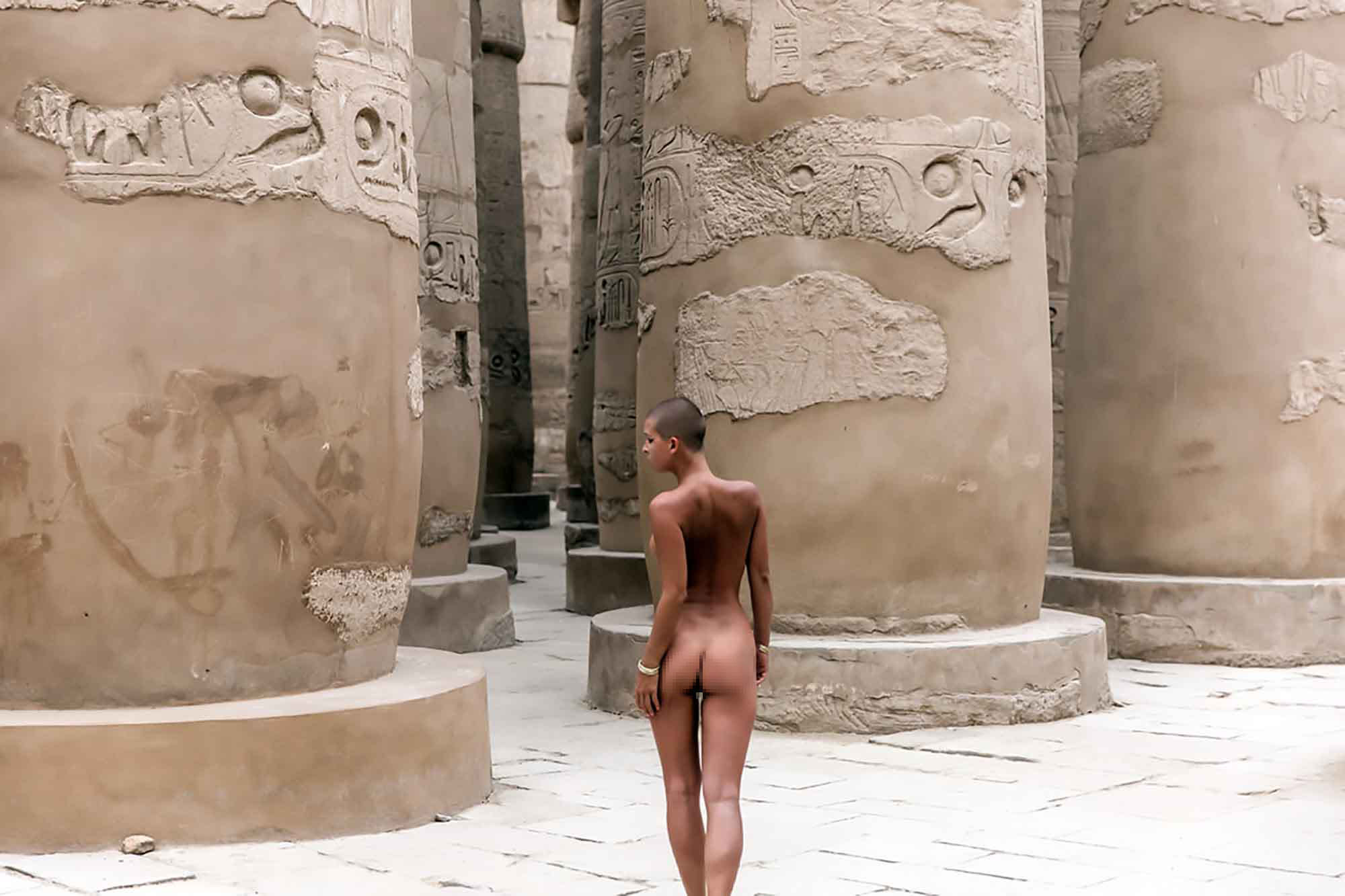 Egyptian Nude Beauty - Model jailed for naked photoshoot in Egypt