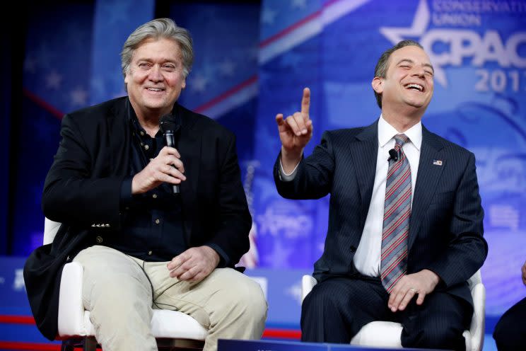 Live from CPAC, it’s Bannon and Priebus