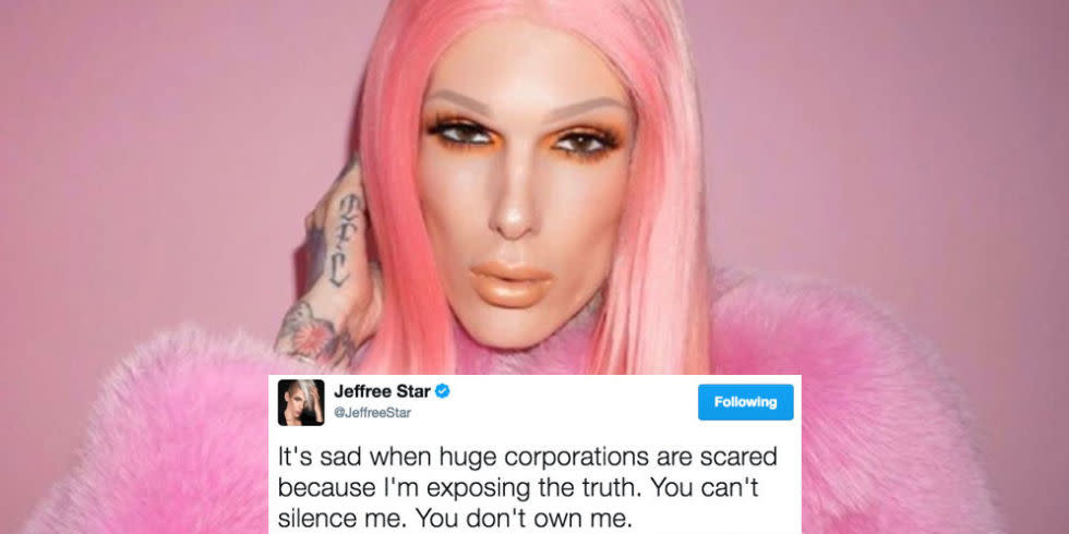 Jeffree Star Vows to Get Revenge on Too Faced Cosmetics: "Get Ready fo...