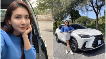 【明星聊愛車】韋汝選高妥善率Lexus NX200豪華休旅 大推智能科技配備及行車安全感