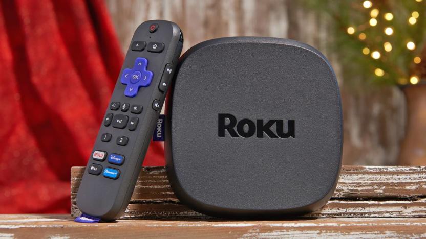 The Roku Ultra set top streaming box.