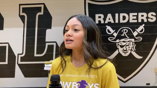 Randall's Hope Fuentes discusses signing with Hardin Simmons for cross country