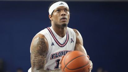 Associated Press - FILE - Florida Atlantic guard Alijah Martin (15) aims from the free throw line during the first half of an NCAA college basketball game against Wichita State, Thursday, Jan. 18, 2024, in Boca Raton, Fla. Florida Atlantic standout Martin, who helped propel the Owls to the Final Four in 2023, is moving about 300 miles north to play at Florida. The 6-foot-2 guard formally signed with the Gators on Monday, April 22, and is expected to become an immediate starter for coach Todd Golden in Gainesville. (AP Photo/Marta Lavandier, File)