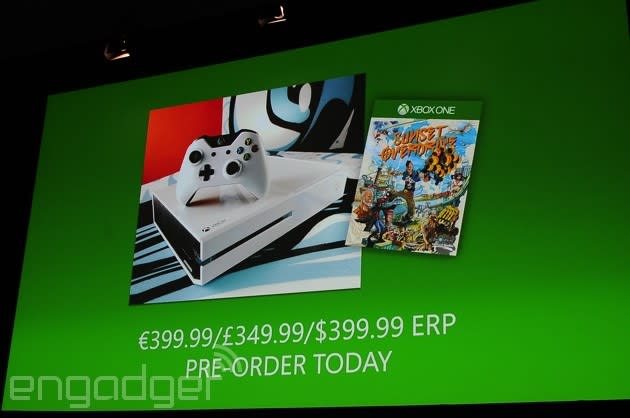 There is a white Xbox One console and gamepad coming this October