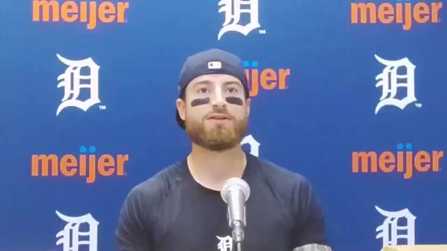 Detroit Tigers catcher Eric Haase discusses 'very frustrating' walk-off loss to Twins