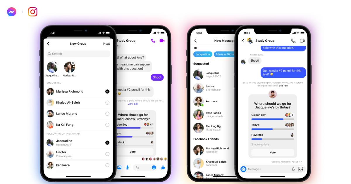 Instagram users can now join group chats in Messenger | Engadget