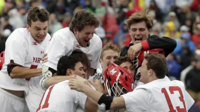 Maryland beats Ohio St. 9-6 in NCAA lacrosse championship