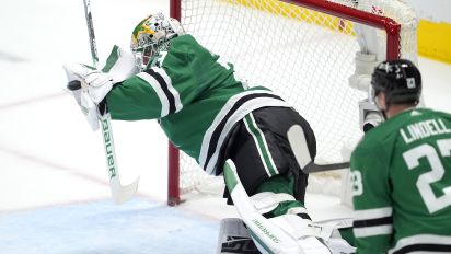 Associated Press - Jake Oettinger made 26 saves in regulation and overtime before stopping all three attempts in the shootout as the Central Division champion Dallas Stars beat the St. Louis Blues