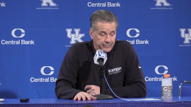 'Kids fought and tried' says Kentucky's John Calipari after falling to Kansas