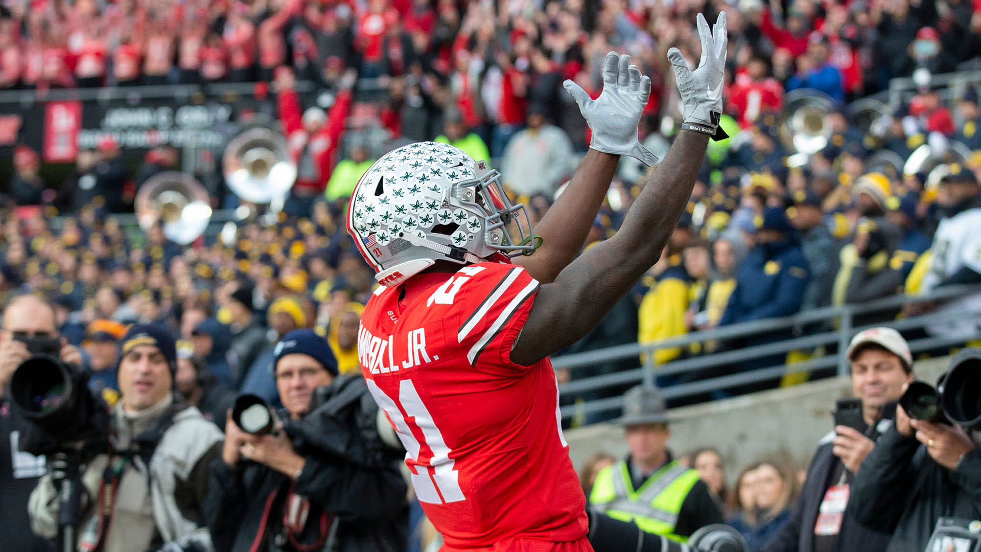 November 24, 2018: Ohio State Buckeyes wide receiver Parris