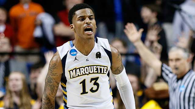 Marquette avoids Davidson's upset bid