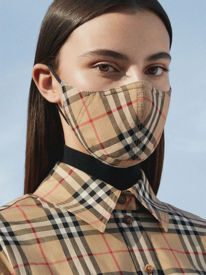 Designer Face Masks Are Now a Thing Thanks to Burberry and Marni