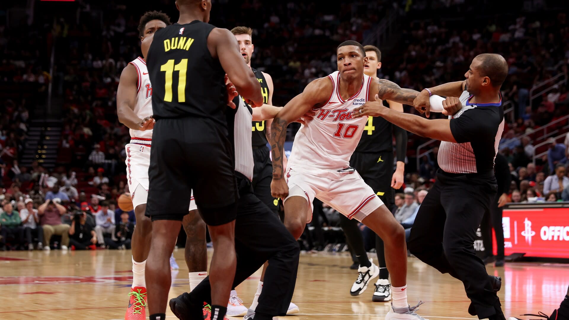 Utah's Kris Dunn suspended two games, Houston's Jabari Smith Jr. one for altercation