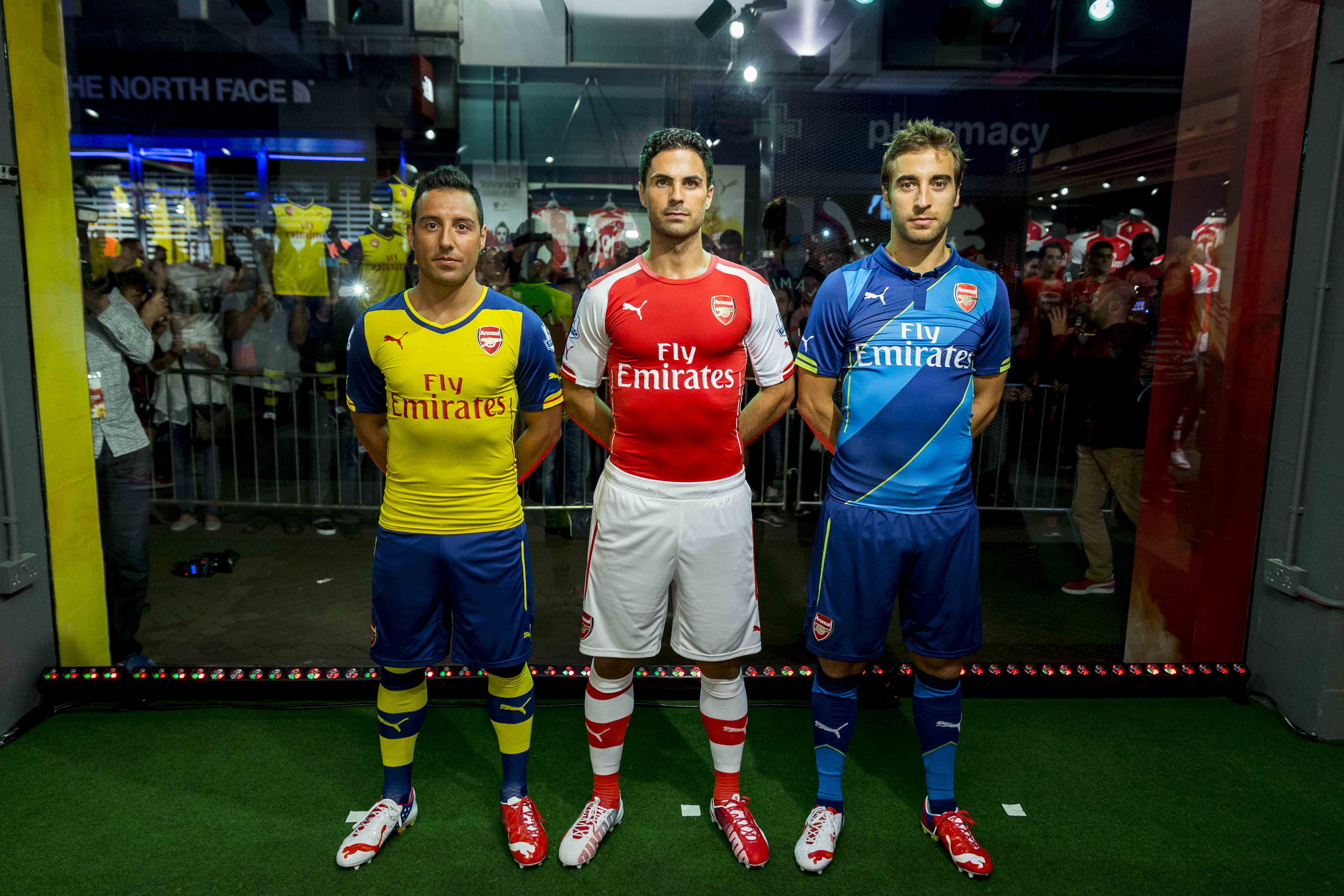 all arsenal puma kits