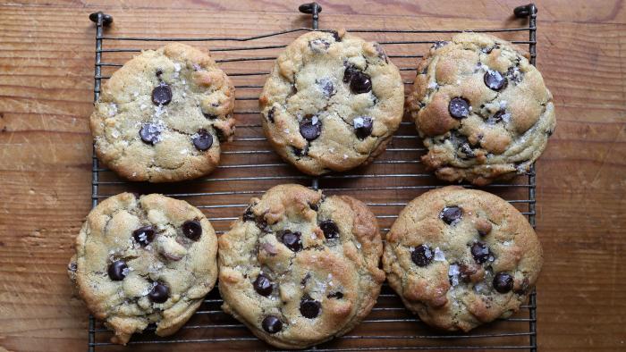 BRUNSWICK, ME - FEBRUARY 2: Green Plate Special: Bourbon Brown Butter Chocolate Chip Cookies. (Staff photo by Ben McCanna/Portland Press Herald via Getty Images)