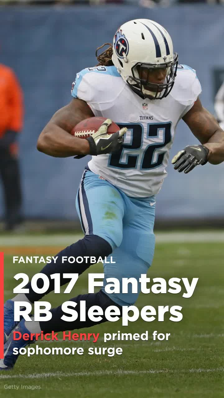 Fantasy RB Sleepers 2017 Derrick Henry primed for sophomore surge