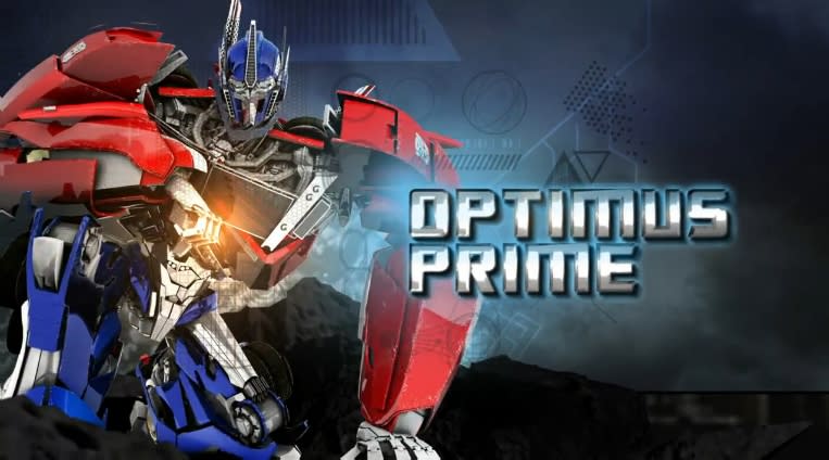 transformers revenge of the fallen video game optimus prime