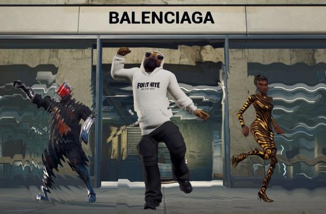 Balenciaga Fortnite crossover