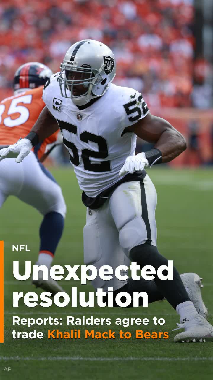 Raiders players were stunned by Khalil Mack trade