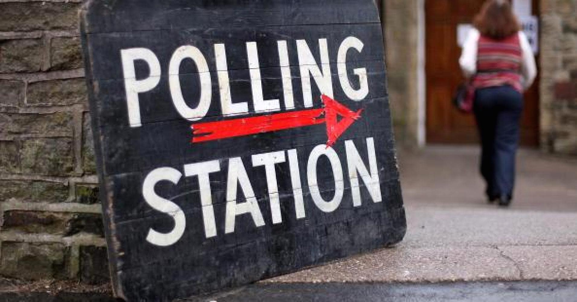 Those polled. Polling. Uk polling Station.