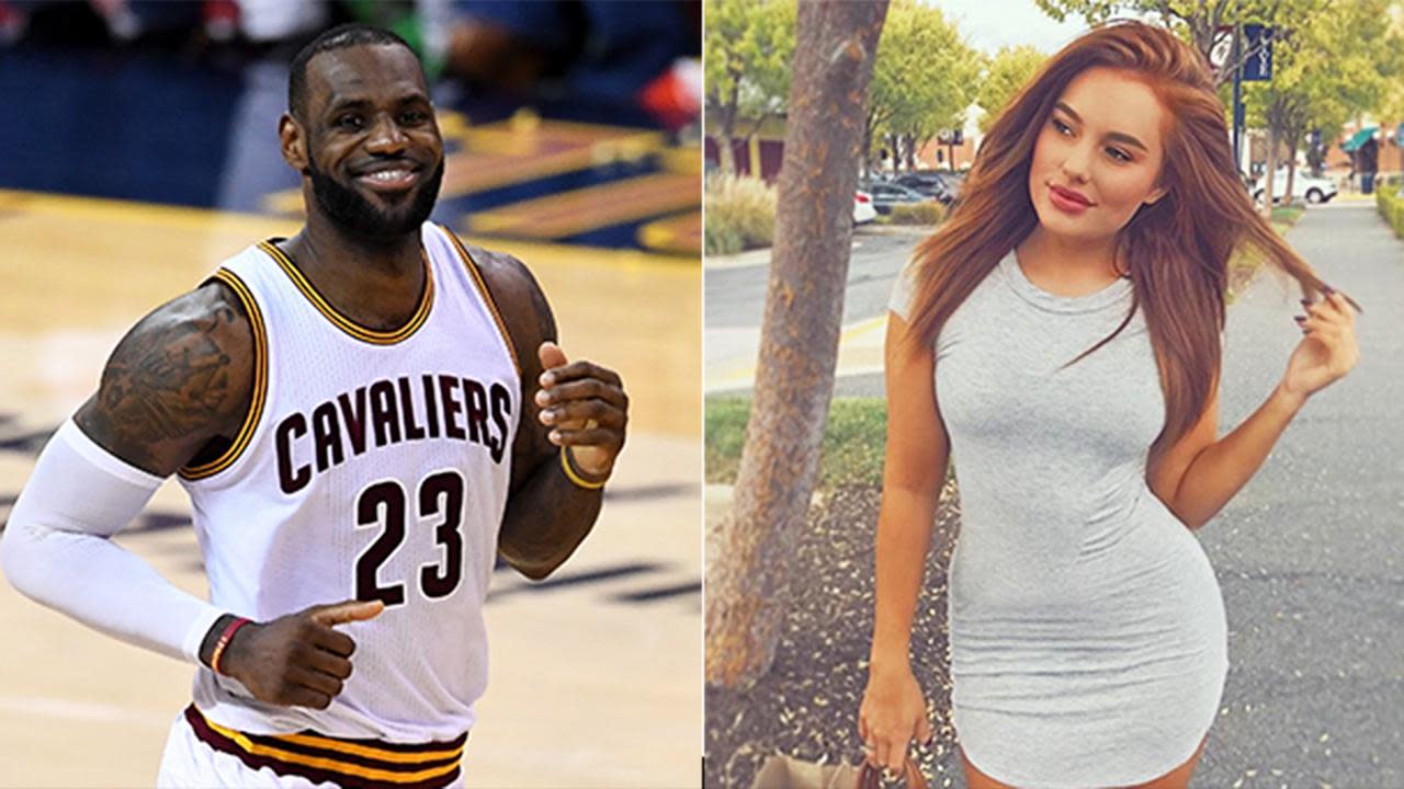 lebron james girls