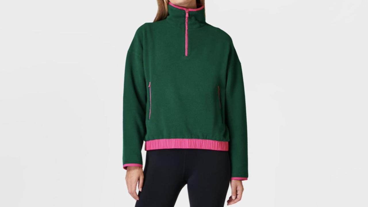 Therma Boost Funnel Neck Zip Up Sweatshirt, Sweaty Betty