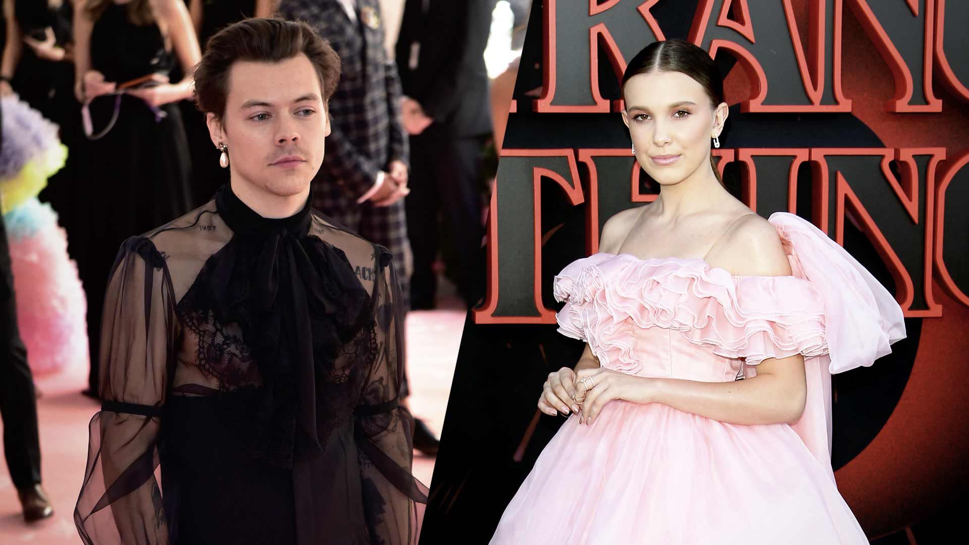 Harry Styles And Millie Bobby Brown Spotting Dancing Together At Images, Photos, Reviews