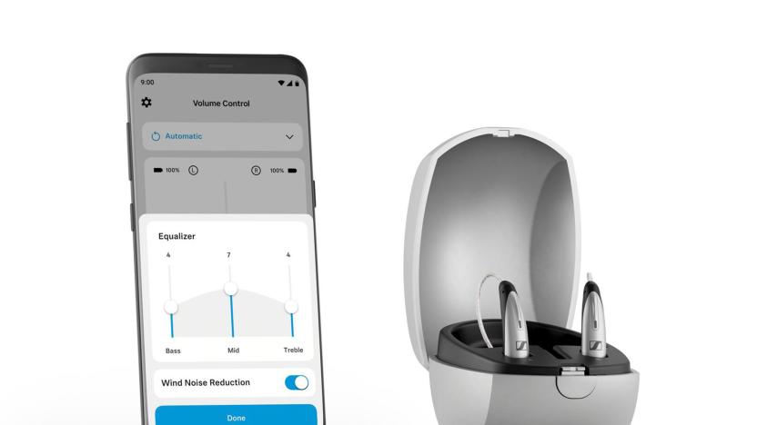 Sennheiser All-Day Clear Slim hearing aids