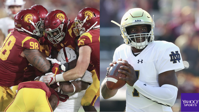 USC goes against Notre Dame, who you got?