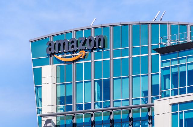 November 2, 2018 Sunnyvale / CA / USA - Amazon headquarters located in Silicon Valley, San Francisco bay area