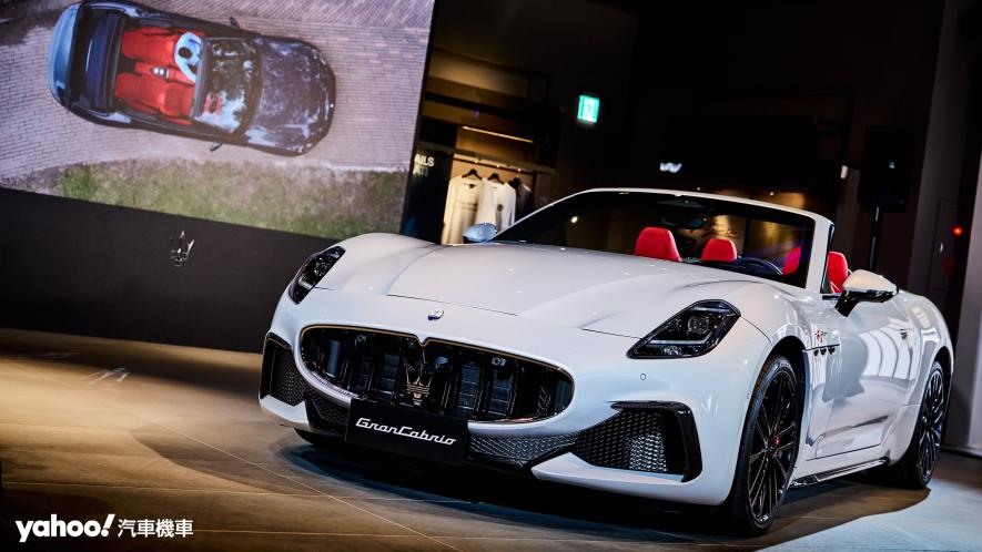 2025 Maserati GranCabrio Trofeo雅緻亮相！隨總代理臺灣蒙地拿台中展間開幕粉墨登場！ - 2