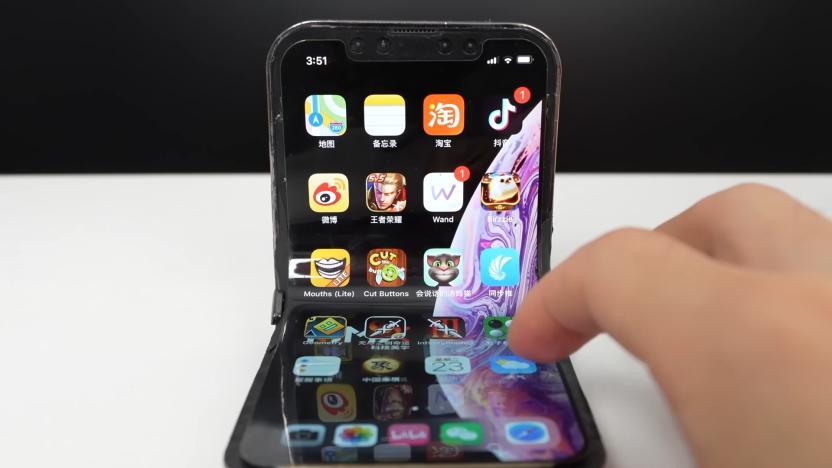 Folding iPhone mod