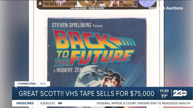 back to the future trilogy vhs